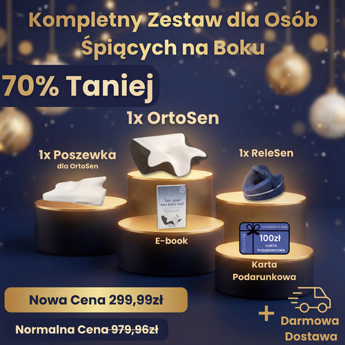 Kompletní sada pro spaní na boku