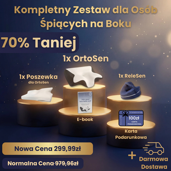 Kompletny Zestaw dla Osób Śpiących na Boku