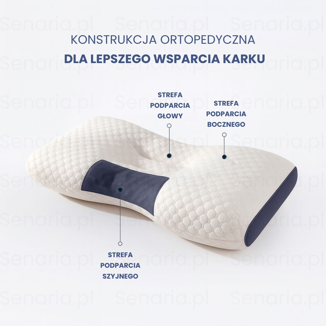 OrtoSen 1.0 - Poduszka Wspierająca Kręgosłup
