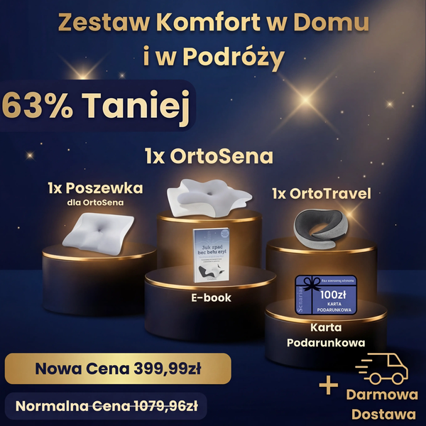Zestaw Komfort w Domu i w Podróży