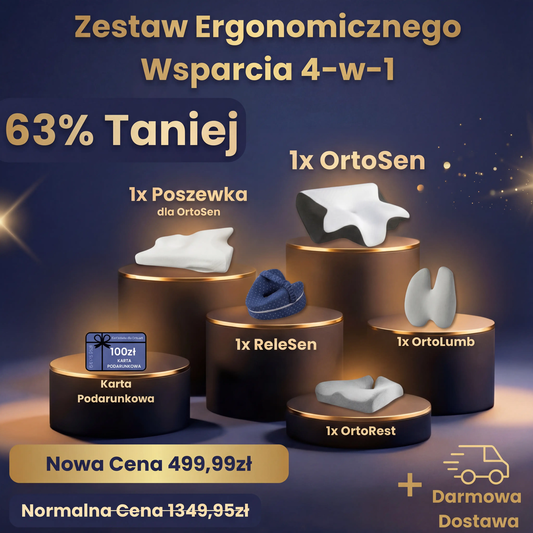 Ergonomická podpůrná sada 4 v 1