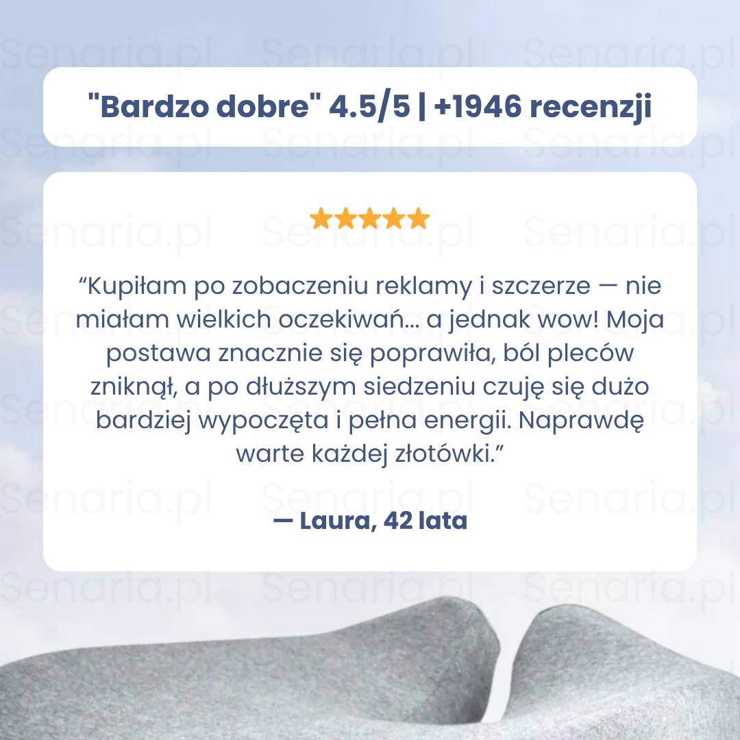 OrtoRest - Ergonomický sedák