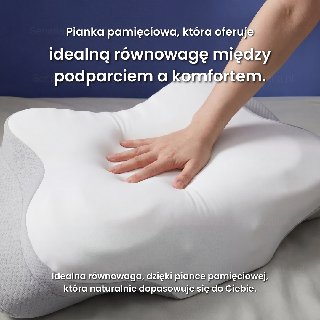 Poduszka OrtoSen 3.0 - Nowy Wymiar Komfortu