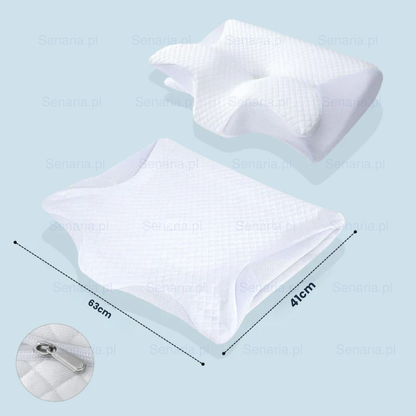 Prodyšný měkký povlak na polštář z mikrovlákna pro OrtoSen